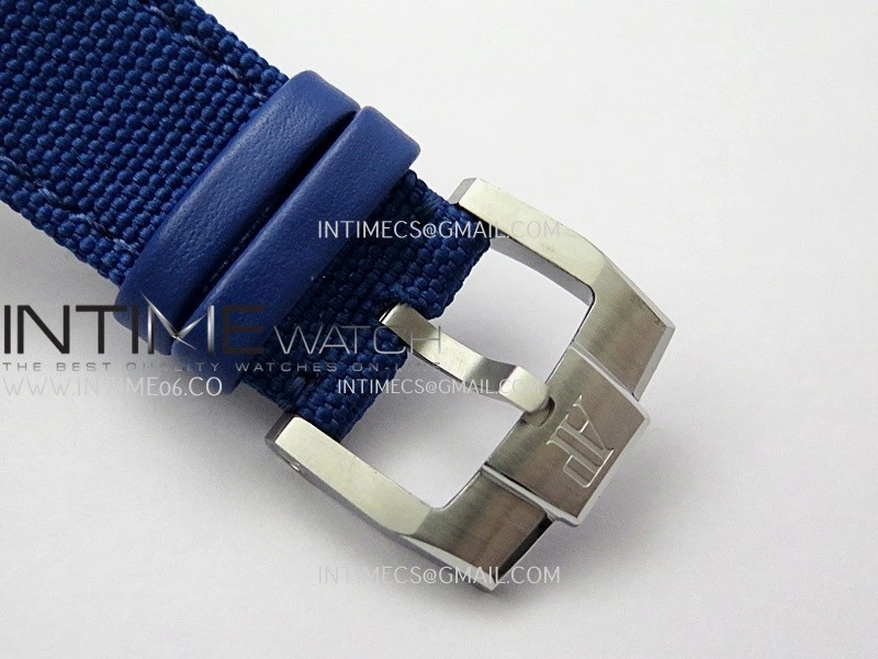 Code 11.59 26600NB SS APPF Best Edition Blue Skeleton Dial on Blue Nylon Strap Asian Tourbillon